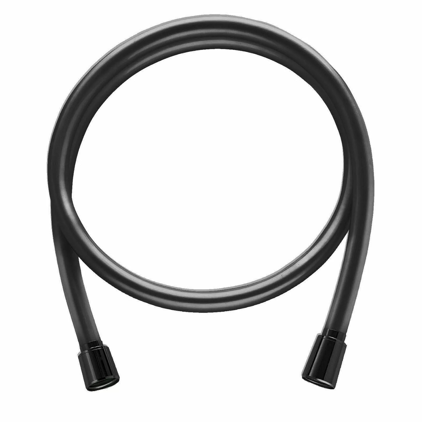 Duschschlauch Schwarz Matt in Länge: 60cm - 250cm