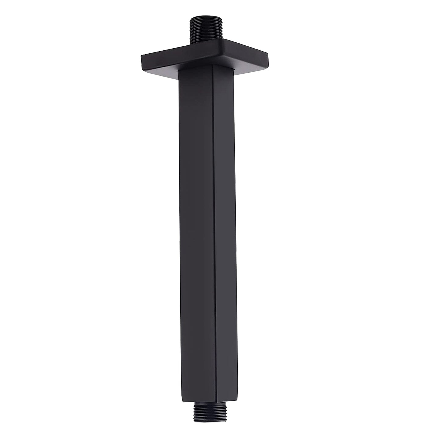 Brausearm BL-AM-5 Schwarz Matt, 1/2 Zoll Anschluss in Länge 20cm