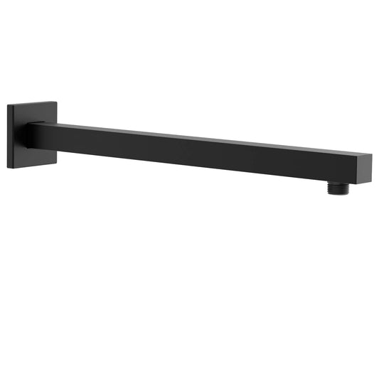 Brausearm BL-AM-3 Schwarz Matt, 1/2 Zoll Anschluss in Länge 40cm