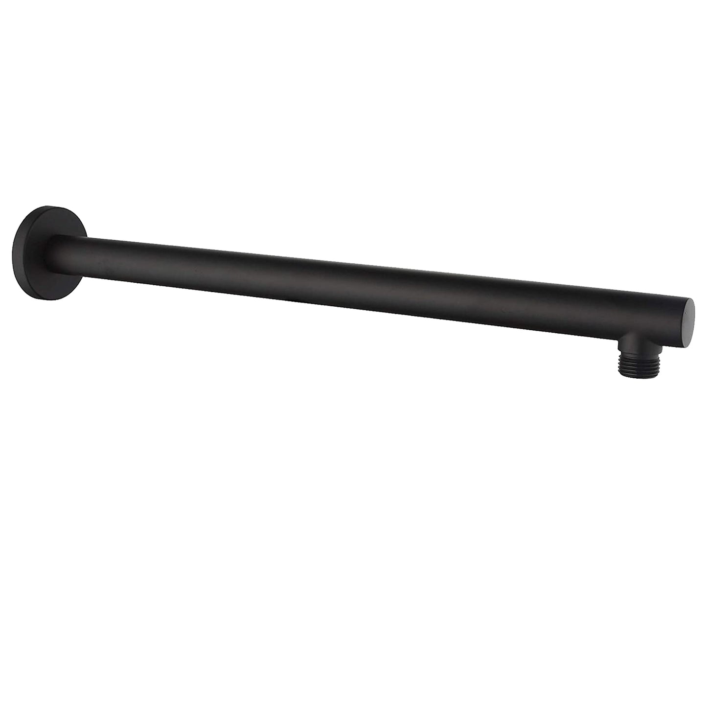 Brausearm BL-AM-4 Schwarz Matt, 1/2 Zoll Anschluss in Länge 40cm