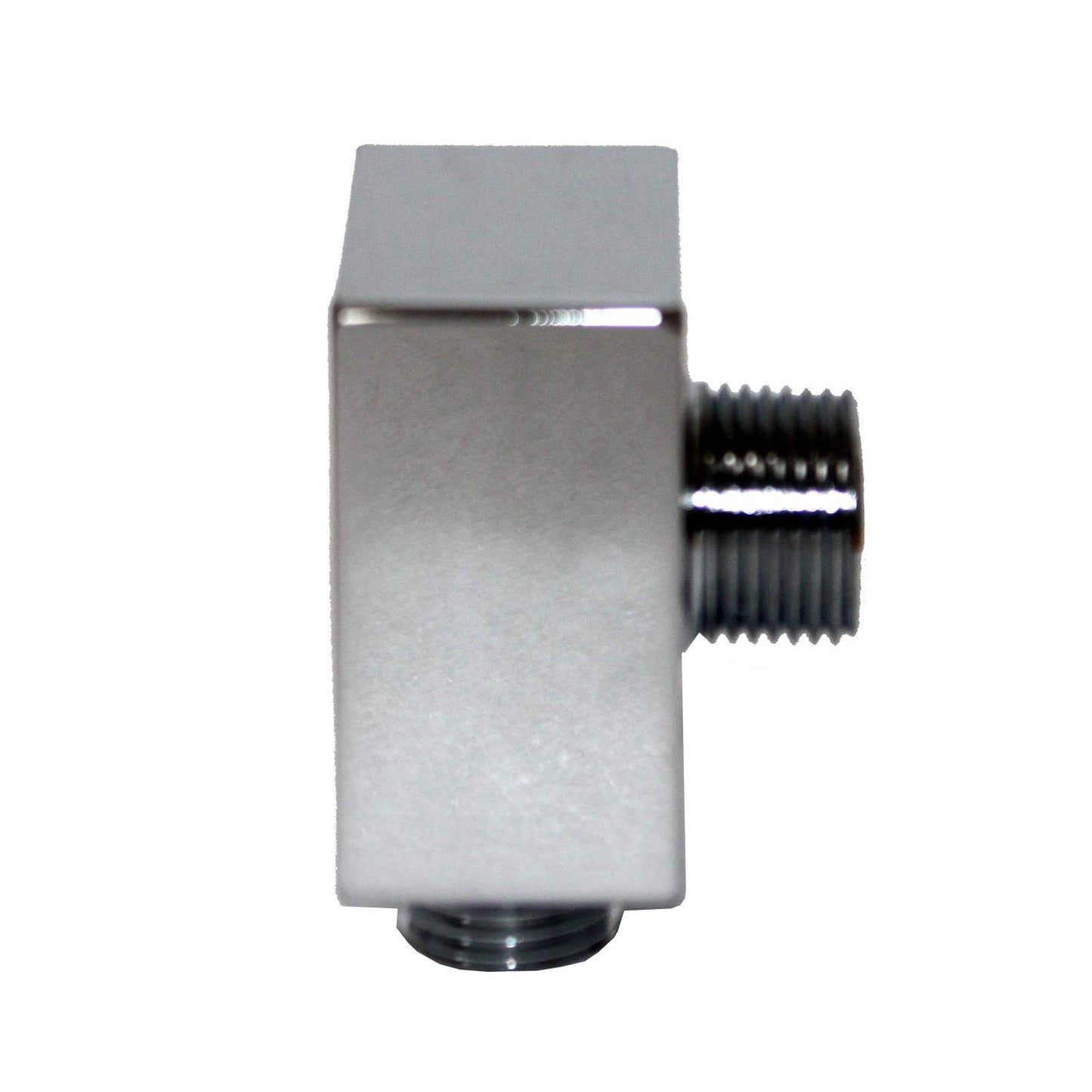 Wandanschlussbogen WD1 - 1/2" in Silber verchromt - Eckig