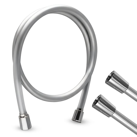 Duschschlauch Silber Matt in Länge: 60cm - 250cm
