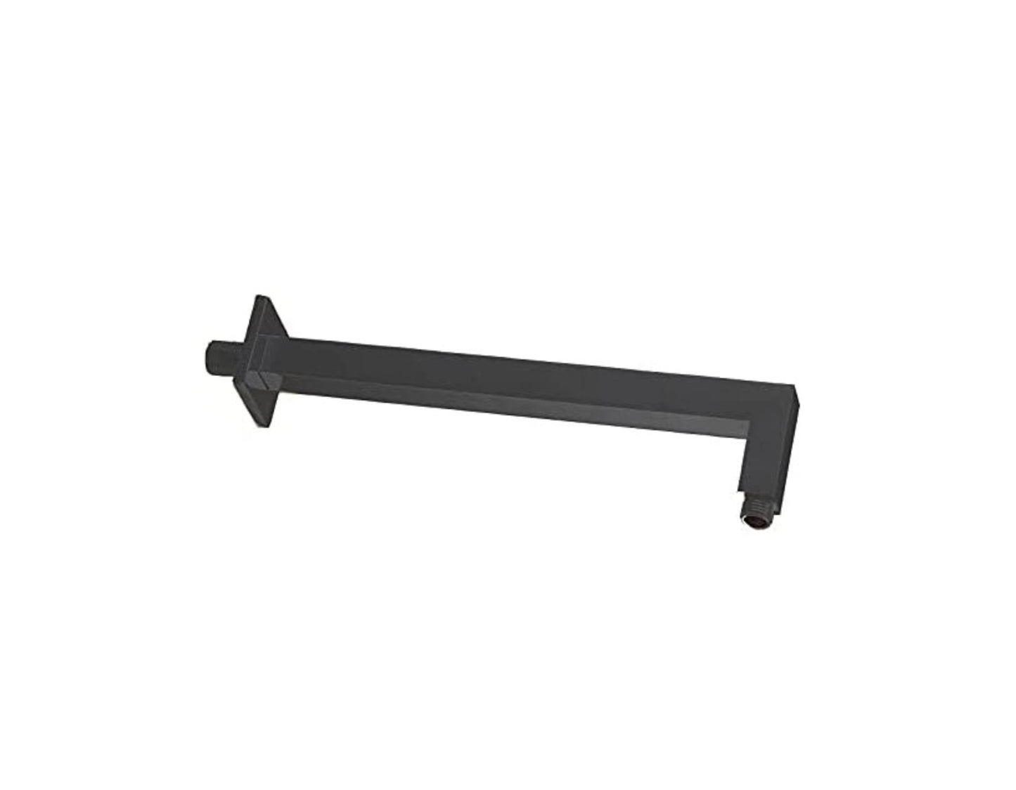 Brausearm BL-AM-1 Schwarz Matt, 1/2 Zoll Anschluss in Länge 45cm