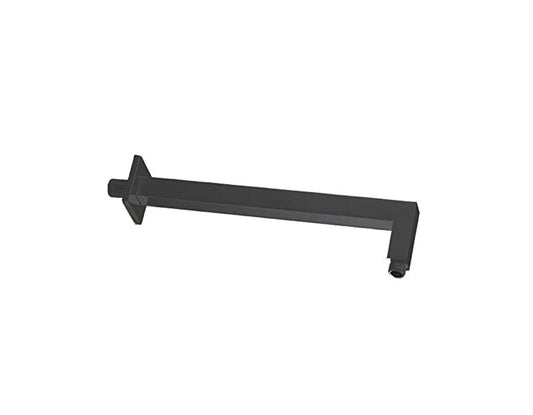Brausearm BL-AM-1 Schwarz Matt, 1/2 Zoll Anschluss in Länge 45cm