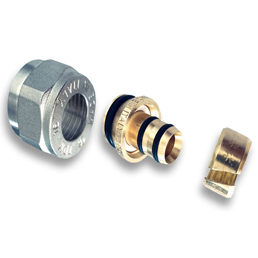 Pressfitting - 1125E 3416 Klemmring Adapter für Aluverbund-Rohr | Schraubsystem