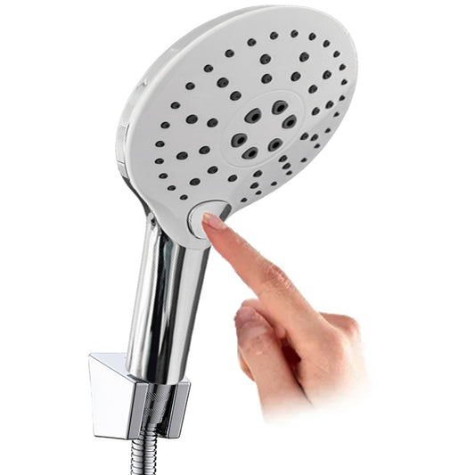 3 Option Select Handbrause Rund Chrome