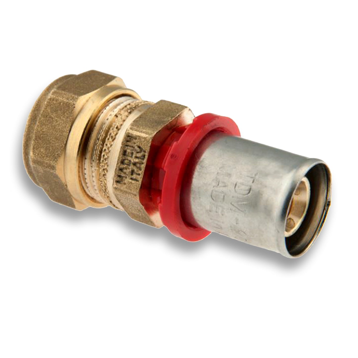 Pressfitting - Quetschübergang auf Kupfer