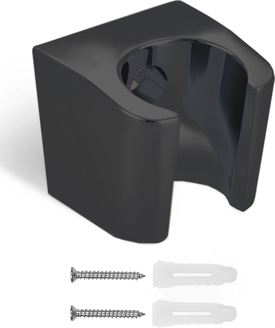 Duschkopfhalterung HD4 Schwarz Handbrause Halterung Duschkopfhalter